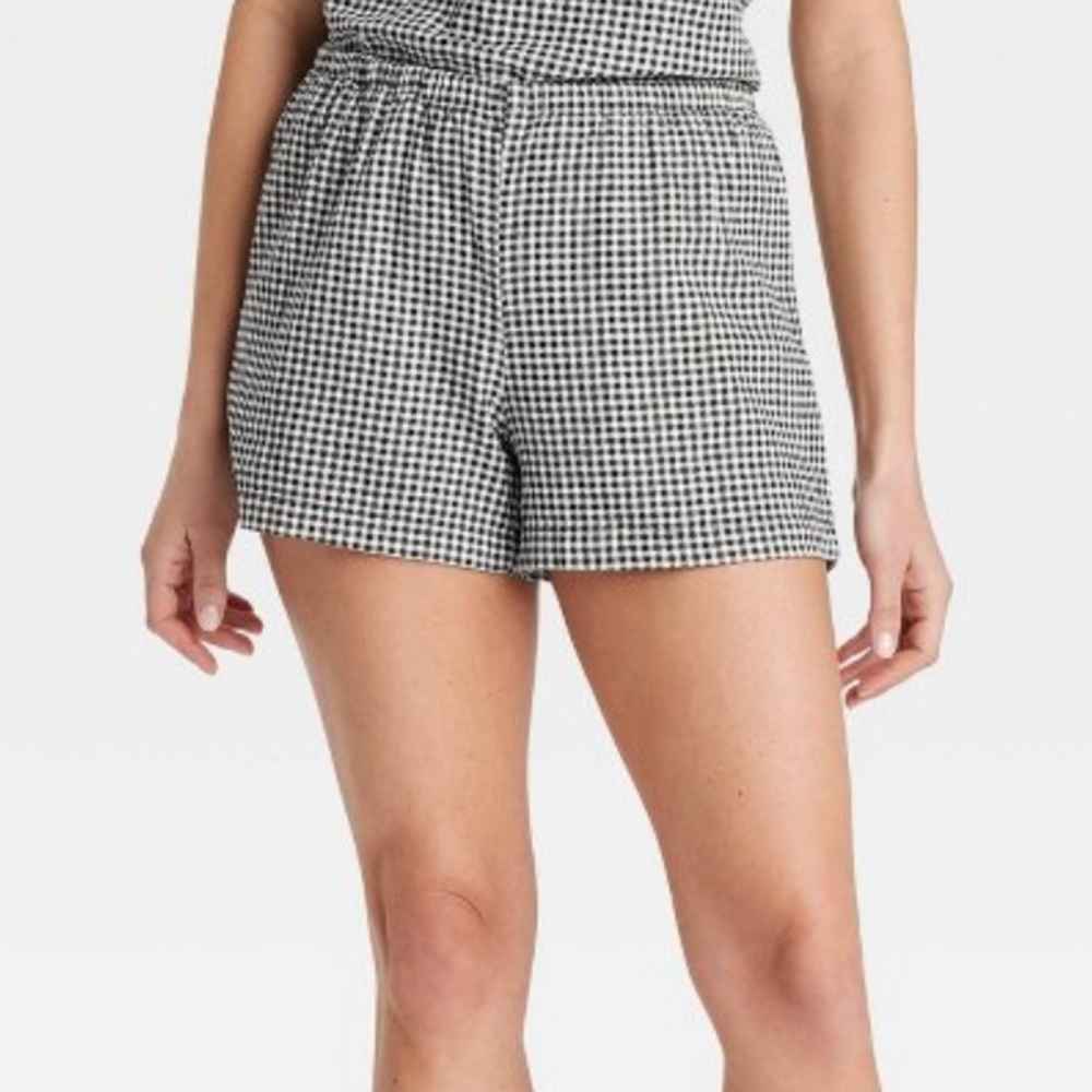 A new day Mid-Rise Linen Pull-On Shorts